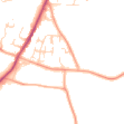 Daytime road noise heatmap for CM13 3BU
