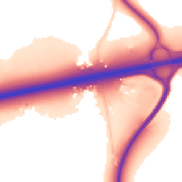 Daytime road noise heatmap for CM13 3FU
