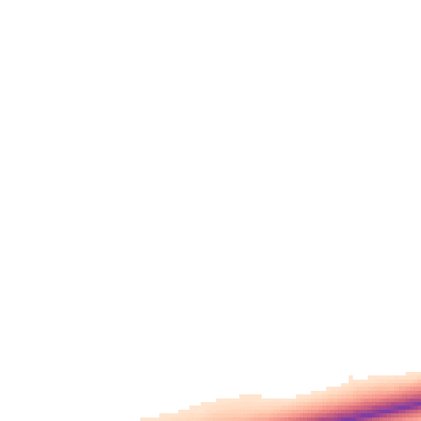 Night-time road noise heatmap for CM13 3HD