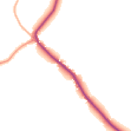 Daytime road noise heatmap for CM13 3JN