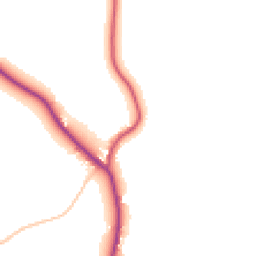 Daytime road noise heatmap for CM13 3JX
