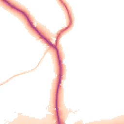 Daytime road noise heatmap for CM13 3JZ