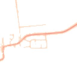 Daytime road noise heatmap for CM13 3NL
