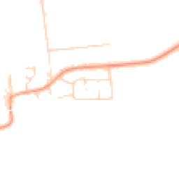 Daytime road noise heatmap for CM13 3NN