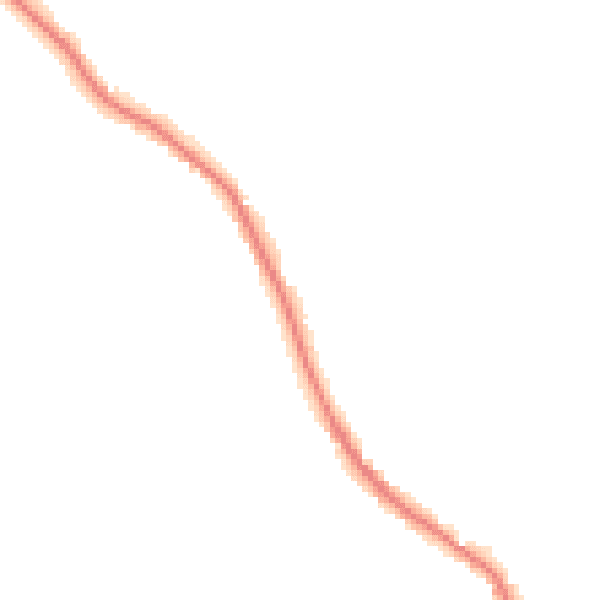Night-time road noise heatmap for CM13 3NY