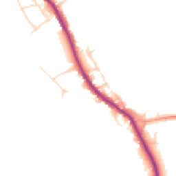 Daytime road noise heatmap for CM13 3PB