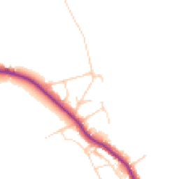 Daytime road noise heatmap for CM13 3QS