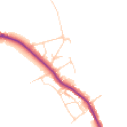 Daytime road noise heatmap for CM13 3RA