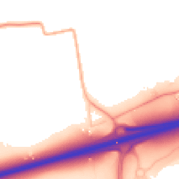 Daytime road noise heatmap for CM13 3SH