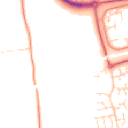 Daytime road noise heatmap for CM13 3SX