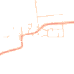 Daytime road noise heatmap for CM13 3UA