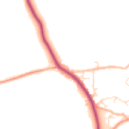 Daytime road noise heatmap for CM15 0AD