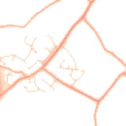 Daytime road noise heatmap for CM15 0BG