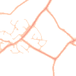 Daytime road noise heatmap for CM15 0BQ
