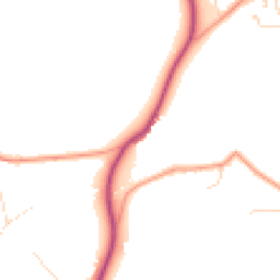 Daytime road noise heatmap for CM15 0DD
