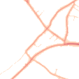 Daytime road noise heatmap for CM15 0DT