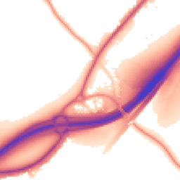 Daytime road noise heatmap for CM15 0FG