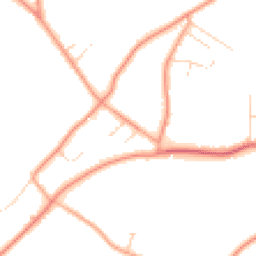 Daytime road noise heatmap for CM15 0HR