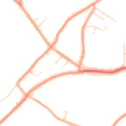 Daytime road noise heatmap for CM15 0HS