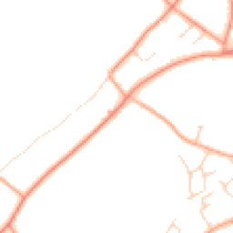 Daytime road noise heatmap for CM15 0HU