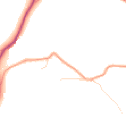 Daytime road noise heatmap for CM15 0JH