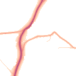 Daytime road noise heatmap for CM15 0JL