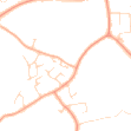 Daytime road noise heatmap for CM15 0LP