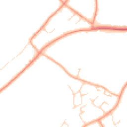 Daytime road noise heatmap for CM15 0LS