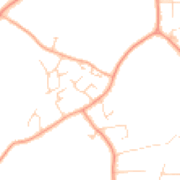 Daytime road noise heatmap for CM15 0ND