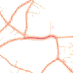 Daytime road noise heatmap for CM15 0NP