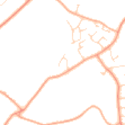 Daytime road noise heatmap for CM15 0NW