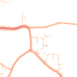 Daytime road noise heatmap for CM15 0PA