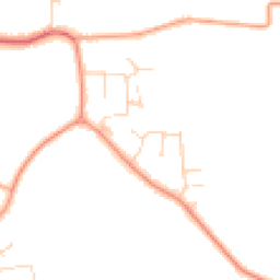 Daytime road noise heatmap for CM15 0PR