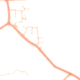 Daytime road noise heatmap for CM15 0PX