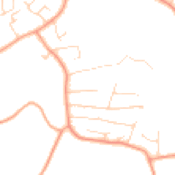 Daytime road noise heatmap for CM15 0QT