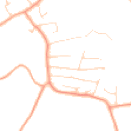 Daytime road noise heatmap for CM15 0RR