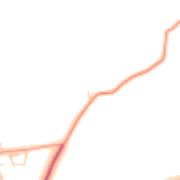 Daytime road noise heatmap for CM15 0SE