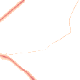 Night-time road noise heatmap for CM15 8BT