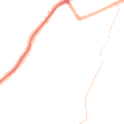 Night-time road noise heatmap for CM15 8JJ