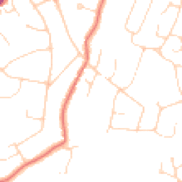 Daytime road noise heatmap for CM15 8LT