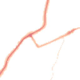 Night-time road noise heatmap for CM15 8LZ