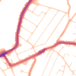 Daytime road noise heatmap for CM15 8PN