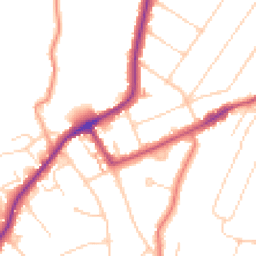 Daytime road noise heatmap for CM15 8RE