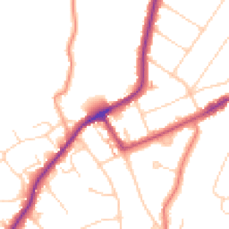 Daytime road noise heatmap for CM15 8RG
