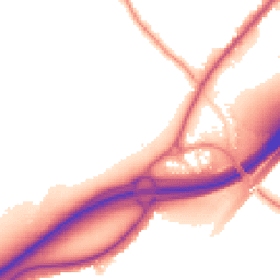 Daytime road noise heatmap for CM15 8SG