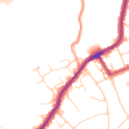 Daytime road noise heatmap for CM15 9AG