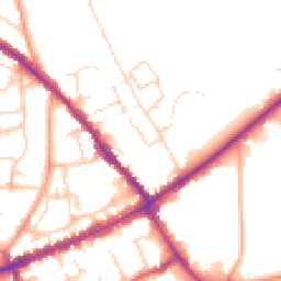 Daytime road noise heatmap for CM15 9DN