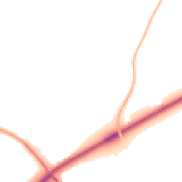 Night-time road noise heatmap for CM15 9NU
