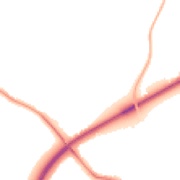 Night-time road noise heatmap for CM15 9NX