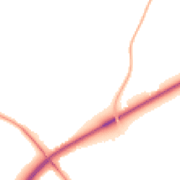 Night-time road noise heatmap for CM15 9NY